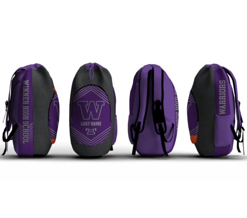 Winner High School  Custom Gear Bag