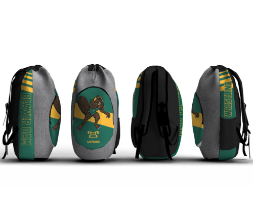 Beaver Dam High School Sublimated Custom Gear Bag