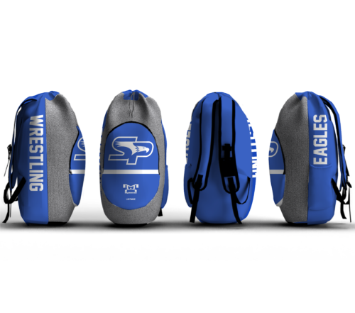 South Park High School Wrestling Sublimated Custom Gear Bag