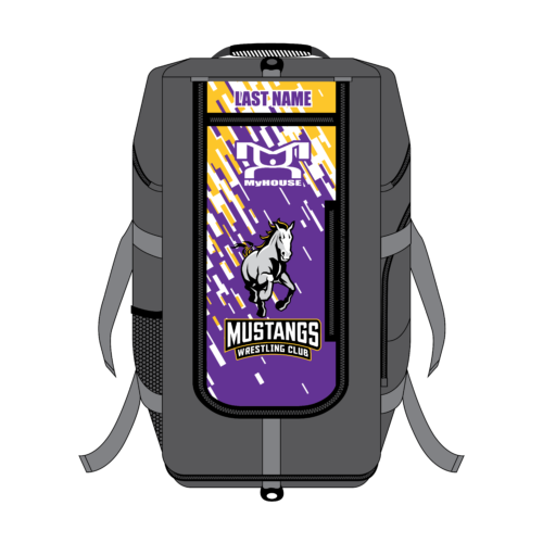 Mustangs Wrestling Club Hybrid Gear Bag (THIS WILL SHIP IN 6-8 WEEKS)