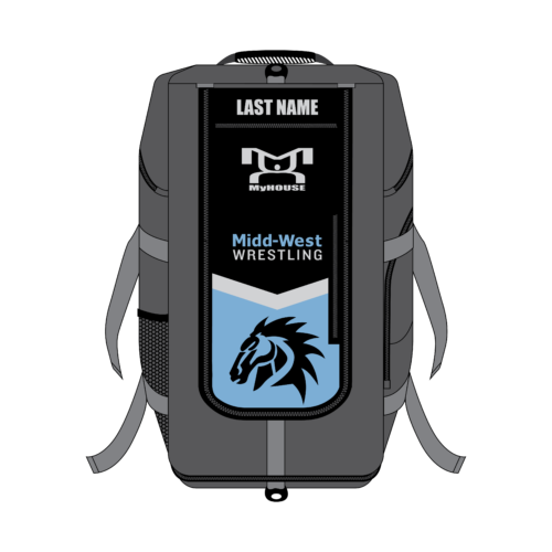 MIDD WEST MUSTANGS Hybrid Gear Bag (THIS WILL SHIP IN 6-8 WEEKS)