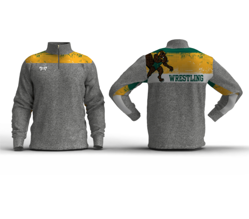 Beaver Dam High School Box Stripe Slim Cut Quarter Zip