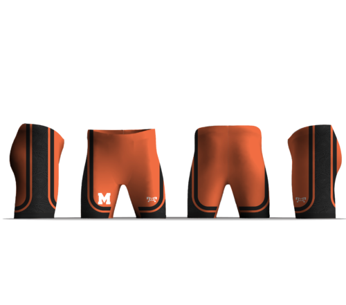 Macon Youth Wrestling Custom Compression Shorts