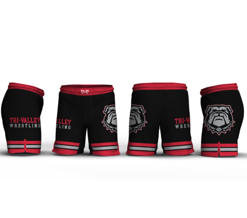 Tri Valley Wrestling Club Custom Fight Shorts 2024