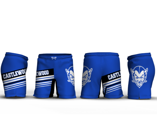 Castlewood High School Custom Fight Shorts 2024