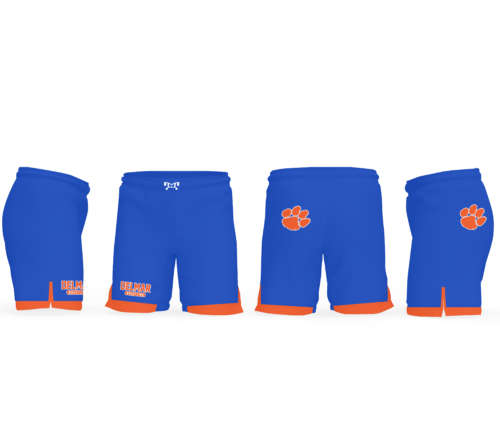 Delmar High School Custom Micro Peach Fight Shorts 2024