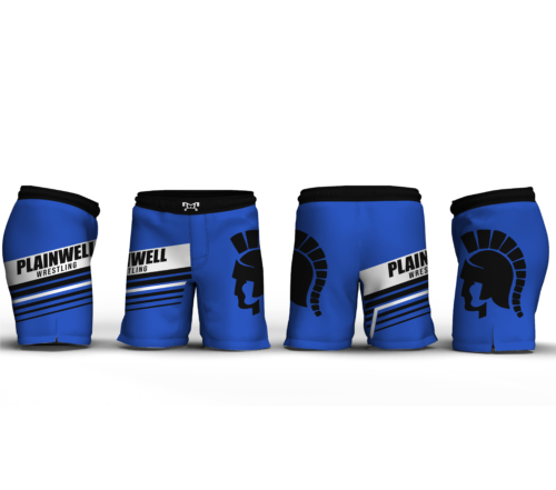 Plainwell Custom Fight Shorts 2024