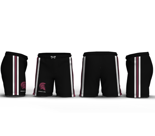 BH-BL Wrestling Custom Fight Shorts 2024