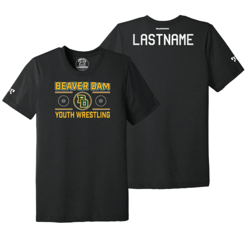 BDY Custom BLACK  Heat Press T Shirt 2025