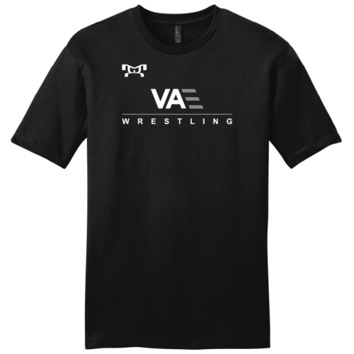 VA Elite Wrestling Club Black Custom Heat Press T Shirt