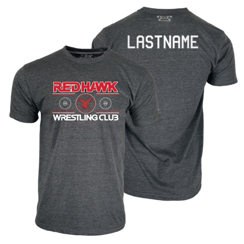 Redhawk Wrestling Club Custom Heat Press T Shirt