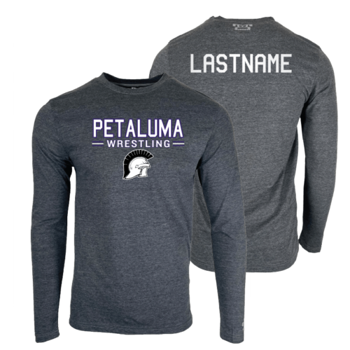 Petaluma High School Custom Heat Press Long Sleeve T-Shirt