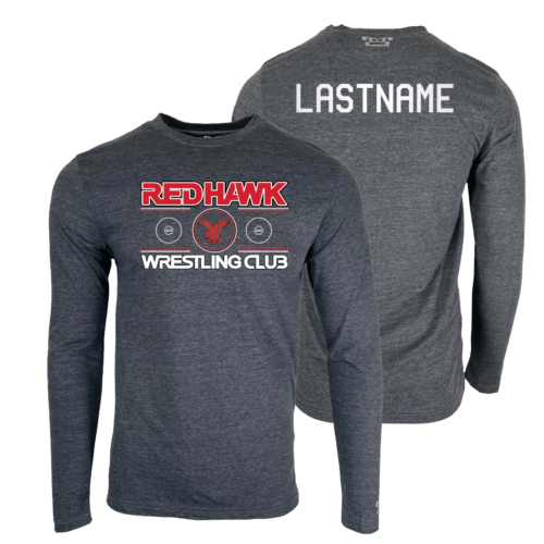 Redhawk Wrestling Club Custom Heat Press Long Sleeve