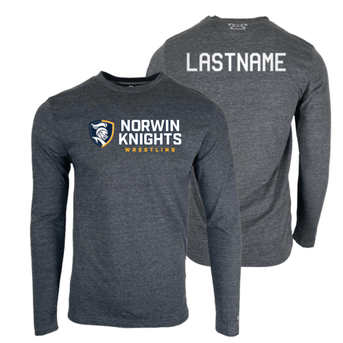 NORWIN JR KNIGHTS Custom Heat Press Long Sleeve T-Shirt