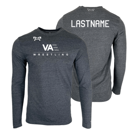VA Elite Wrestling Club Custom Heat Press Long Sleeve T-Shirt