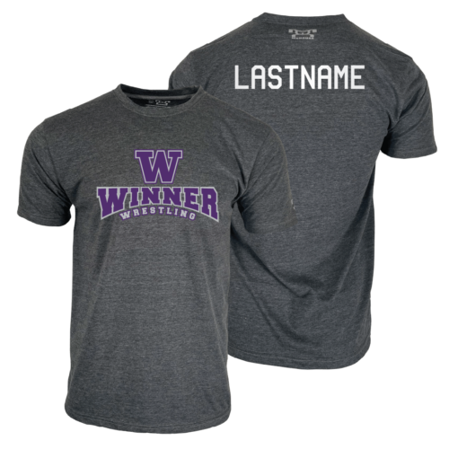 Winner High School  Custom Heat Press T Shirt