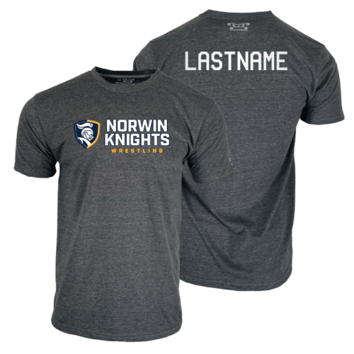 NORWIN JR KNIGHTS Custom Heat Press Short Sleeve T-Shirt