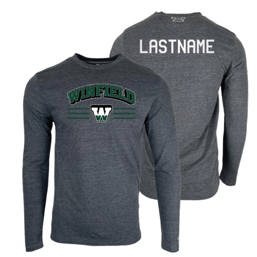 Winfield Middle School Custom Heat Press Long Sleeve T-Shirt