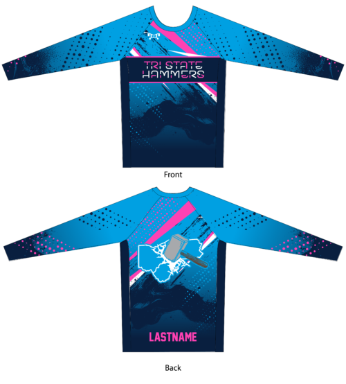 Tri State Hammers Men's Long Sleeve Compression Shirt