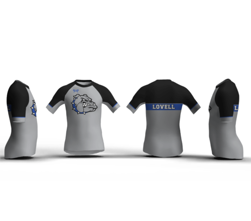 Lovell High School Men's Compression Short Sleeve Shirt  2024