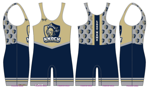 KNOCH WRESTLING Men's 2024 MANDATORY WRESTLING MENS SINGLET
