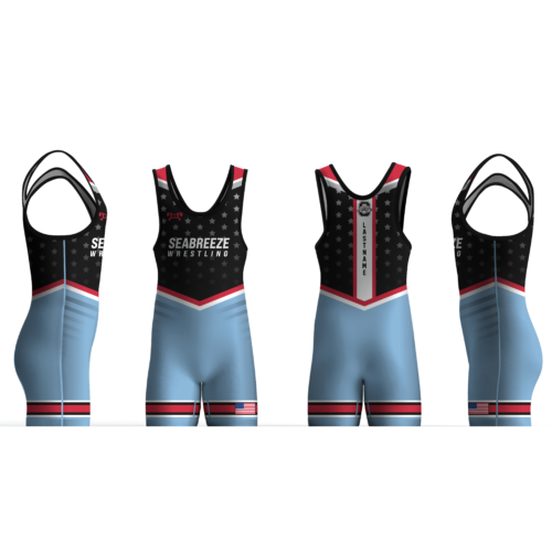 Seabreeze  HOME & AWAY BLUE Men's Singlet 2024