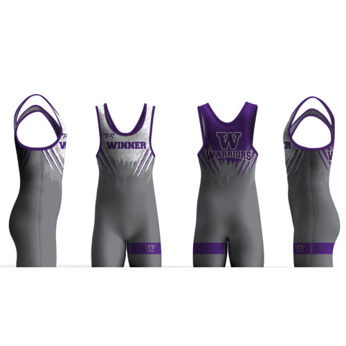 Winner High School Wrestling Singlet 2024