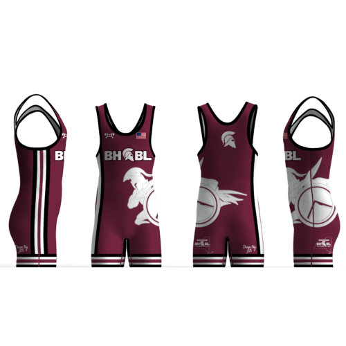 BH-BL Wrestling Men's Singlet 2024