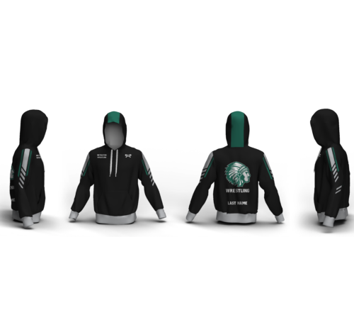 Methacton Warriors Wrestling  Sublimated Hoodie 2024