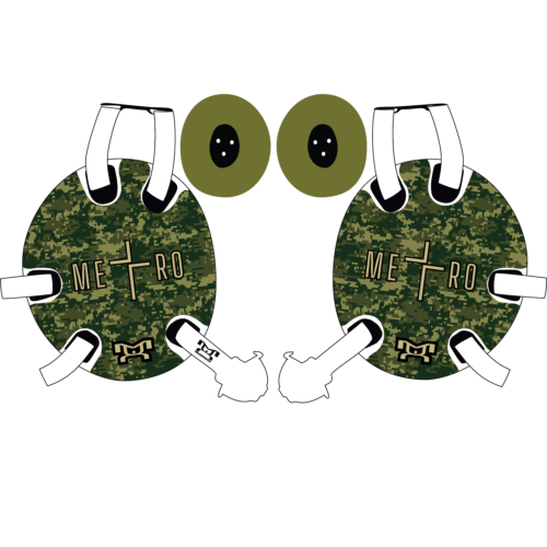 Metro Grappling Digi Camo Custom Head Gear Cover