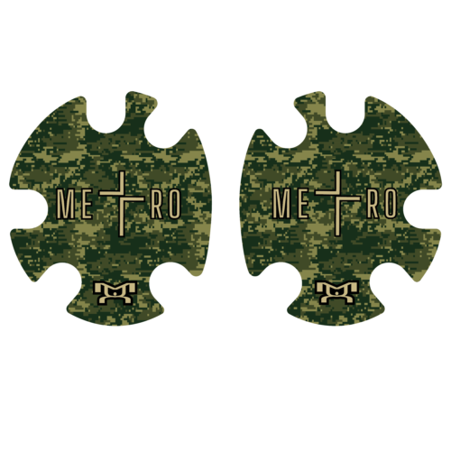 Metro Grappling Digi Camo Head Gear Decal