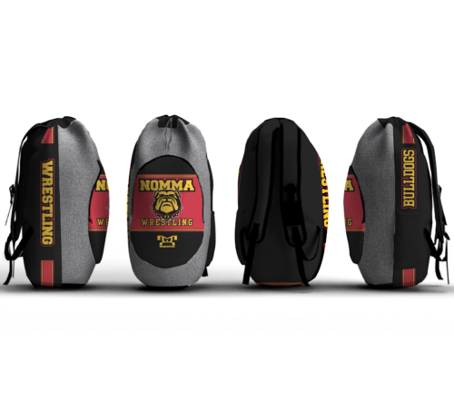 New Orleans Maritime and Military Academy Sublimated Custom Gear Bag