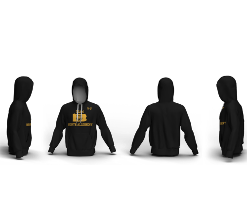 North Allgheny Junior Tigers Custom Unisex Sublimated Hoodie