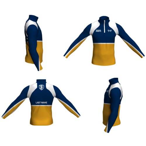 NORWIN JR KNIGHTS Men's Light-Weight Custom Quarter Zip