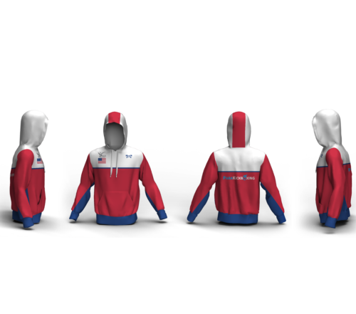 USA Para Kickboxing Sublimated Hoodie 2024