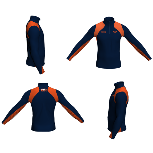 Madison Southern High School Men's Light-Weight Custom Quarter Zip
