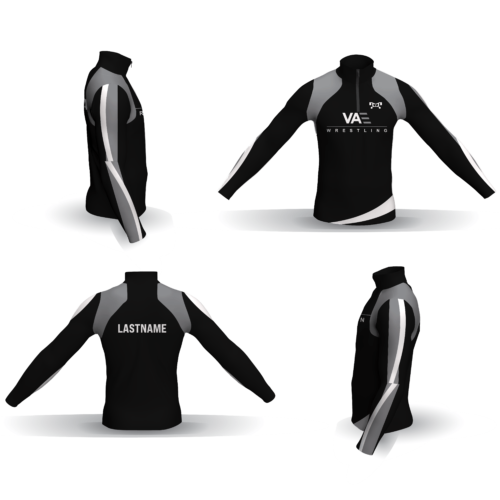 VA Elite Wrestling Club Men's Light-Weight Custom Quarter Zip