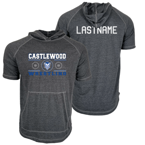 Castlewood High School Short Sleeve Hoodie 2024