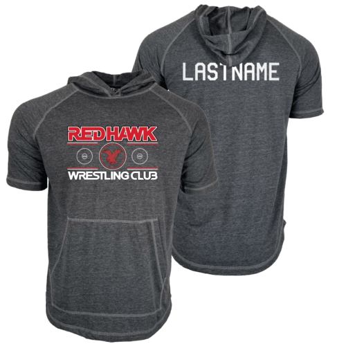 Redhawk Wrestling Club Short Sleeve Hoodie 2024
