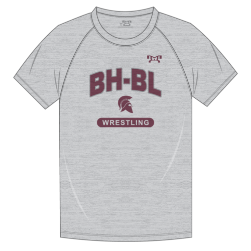 BH-BL Wrestling Custom Sublimated Decal T Shirt
