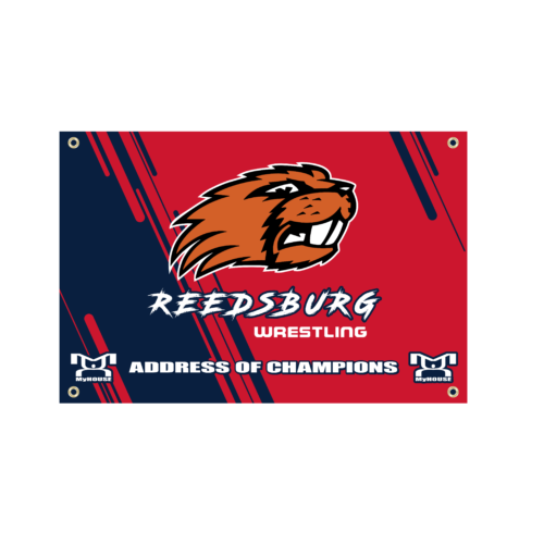 Reedsburg Wrestling Custom Team Banner