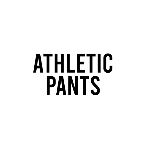 Athletic Pant (Straight Leg)