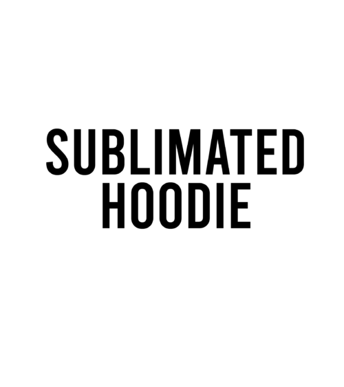 Custom Unisex Sublimated Hoodie