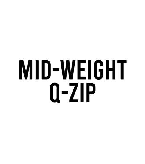 Men's Mid-Weight Custom Quarter Zip