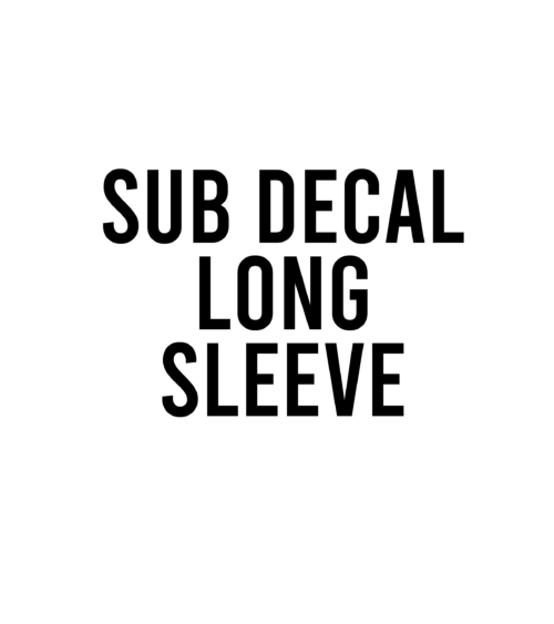 Custom Sublimated Decal Long Sleeve