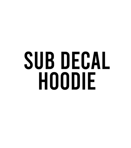 Custom Sublimated Decal Grey Hoodie