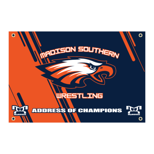 Madison Southern High School Custom Team Banner