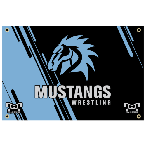 MIDD WEST MUSTANGS Custom Team Banner