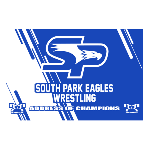 South Park High School Wrestling Custom Team Banner