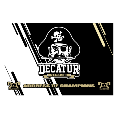 Decatur Wrestling Custom Team Banner